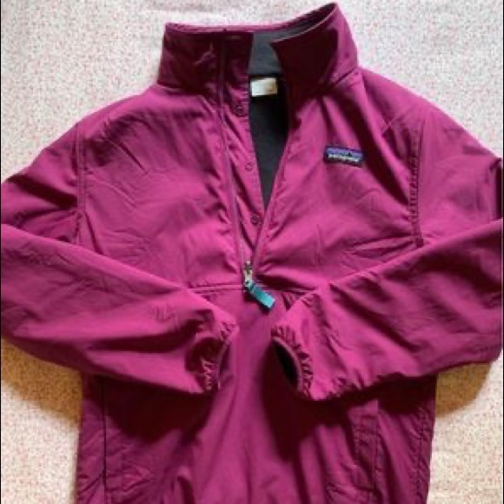Patagonia reversible snap-T fleece jacket women’s xs